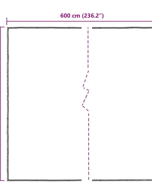 Загрузите изображение в средство просмотра галереи, Prelata transparenta cu ochiuri 5x6 m polietilena
