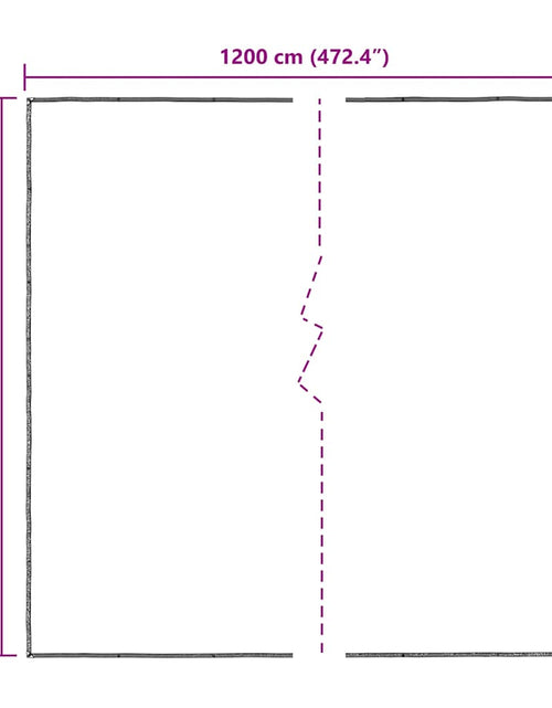 Загрузите изображение в средство просмотра галереи, Prelata transparenta cu ochiuri 6x12 m polietilena
