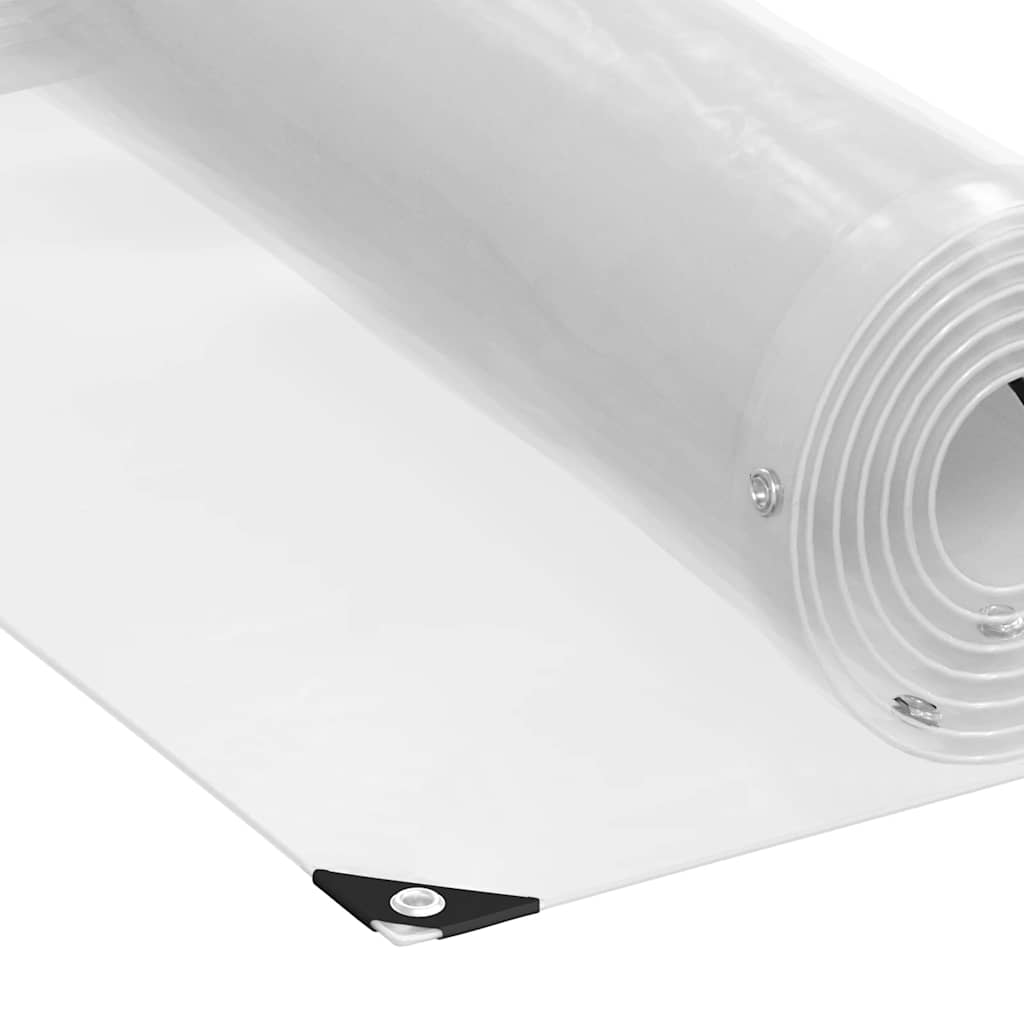 Prelata transparenta cu ochiuri 1x2 m PVC