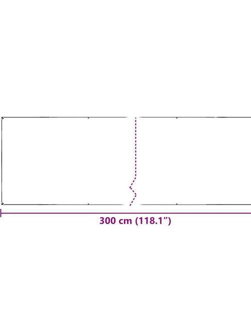 Загрузите изображение в средство просмотра галереи, Prelata transparenta cu ochiuri 1x3 m PVC
