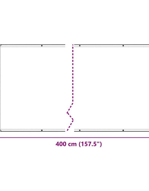 Загрузите изображение в средство просмотра галереи, Prelata transparenta cu ochiuri 2x4 m PVC
