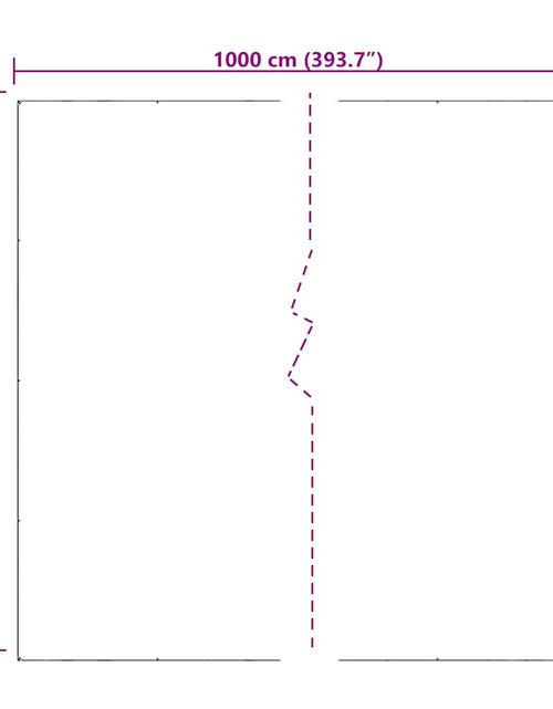 Загрузите изображение в средство просмотра галереи, Prelata transparenta cu ochiuri 4x10 m PVC
