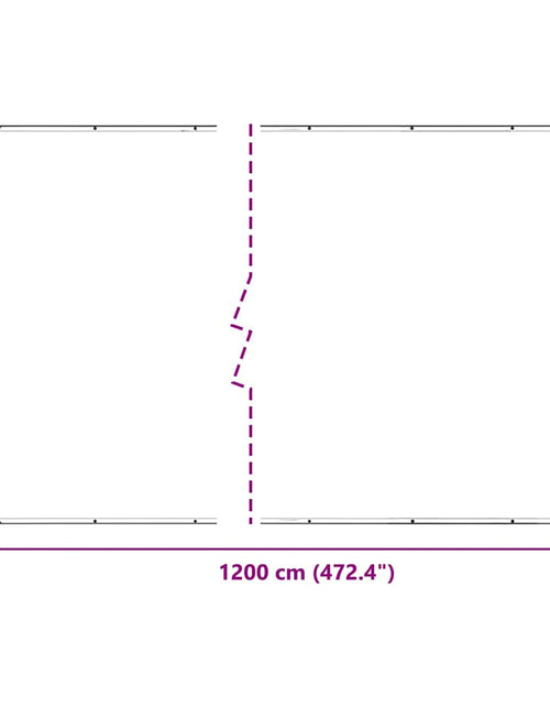 Загрузите изображение в средство просмотра галереи, Prelata transparenta cu ochiuri 4x12 m PVC
