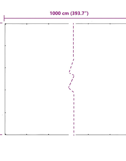Загрузите изображение в средство просмотра галереи, Prelata transparenta cu ochiuri 5x10 m PVC
