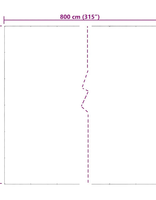 Загрузите изображение в средство просмотра галереи, Prelata transparenta cu ochiuri 6x8 m PVC
