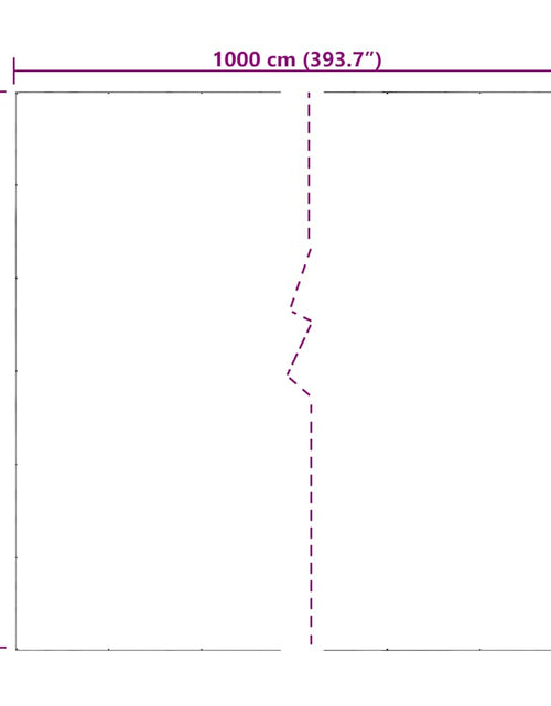 Загрузите изображение в средство просмотра галереи, Prelata transparenta cu ochiuri 6x10 m PVC
