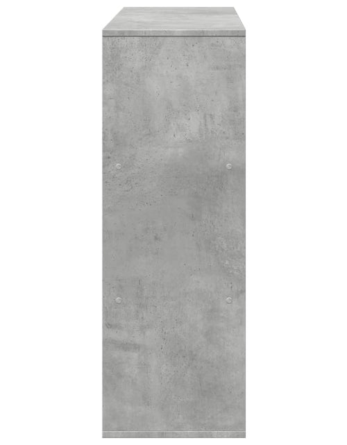 Încărcați imaginea în vizualizatorul Galerie, Bibliotecă/Separator cameră, gri beton, 100x33x94,5 cm
