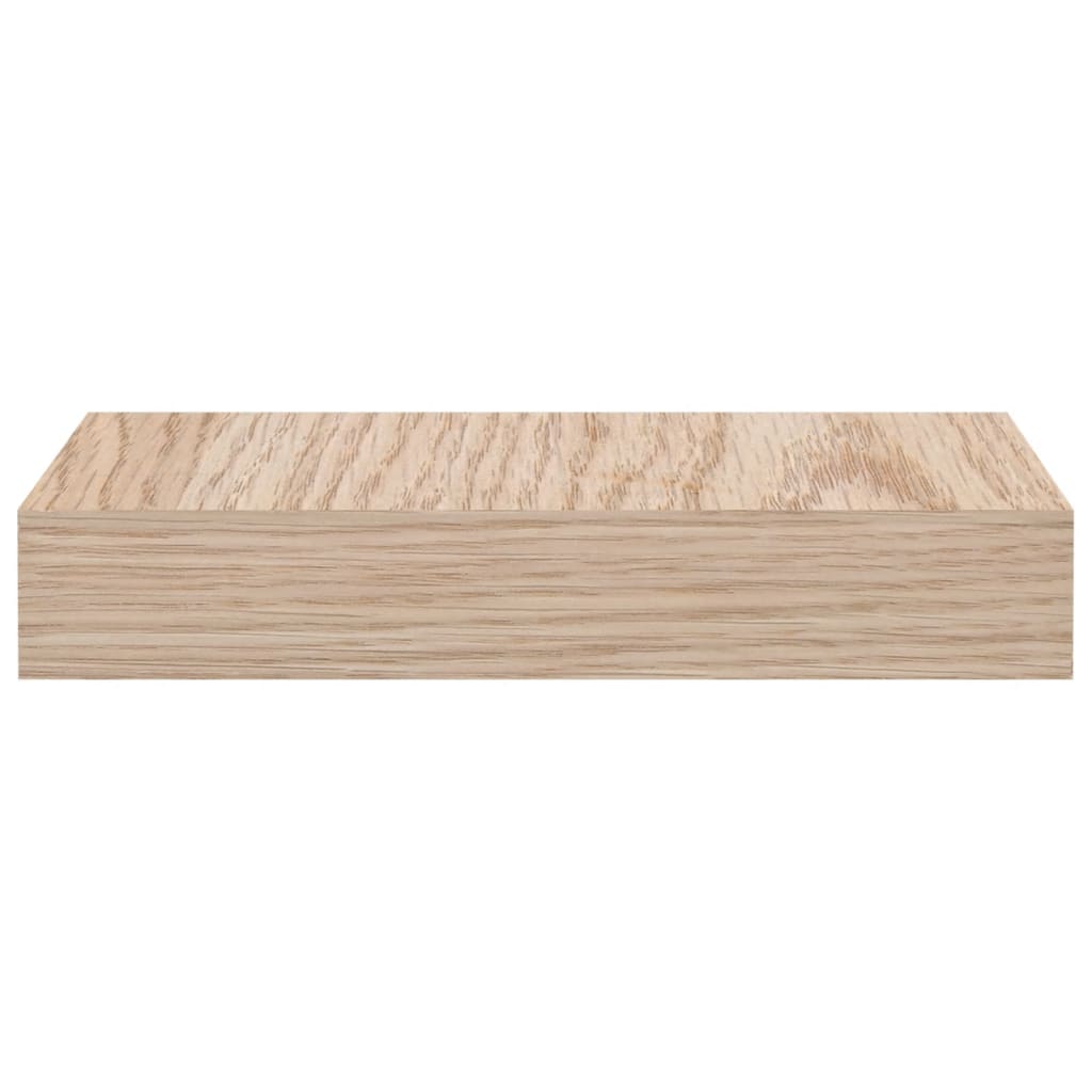 Rafturi plutitoare, 4 buc., 23x23,5x4 cm, lemn prelucrat