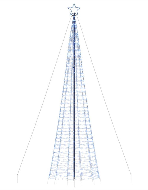 Загрузите изображение в средство просмотра галереи, Lumină pentru brad de Crăciun cu vârfuri 1534 LED-uri Albastru
