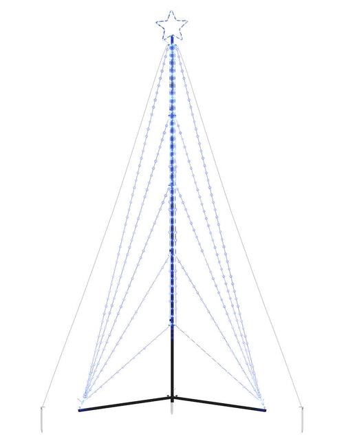 Încărcați imaginea în vizualizatorul Galerie, Instalație brad de Crăciun 615 LED-uri, albastru, 404,5 cm
