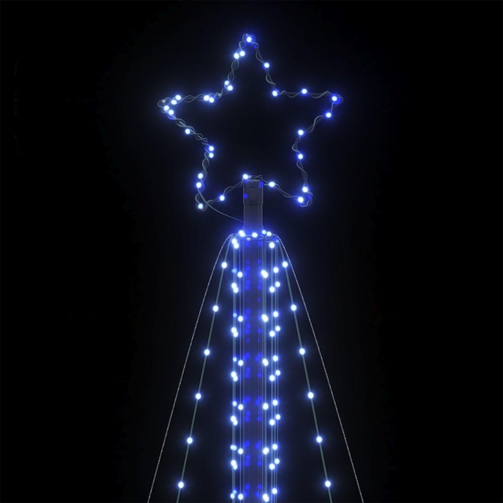 Instalație brad de Crăciun 861 LED-uri, albastru, 478 cm