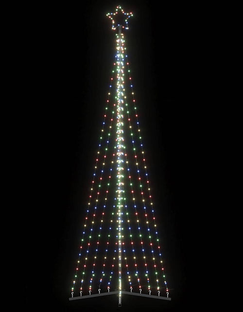 Încărcați imaginea în vizualizatorul Galerie, Instalație brad de Crăciun 495 LED-uri, colorat, 300,5 cm
