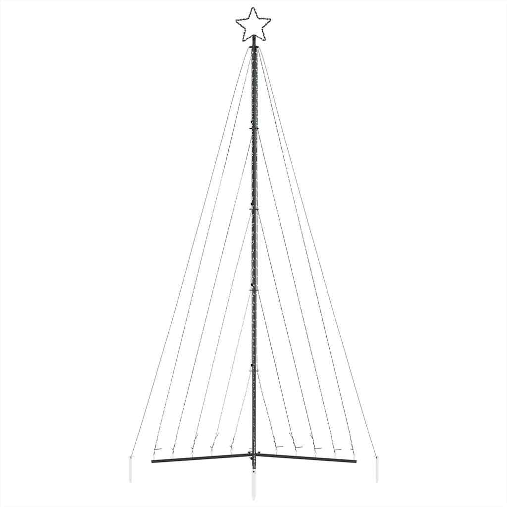 Instalație brad de Crăciun 570 LED-uri, albastru, 399 cm