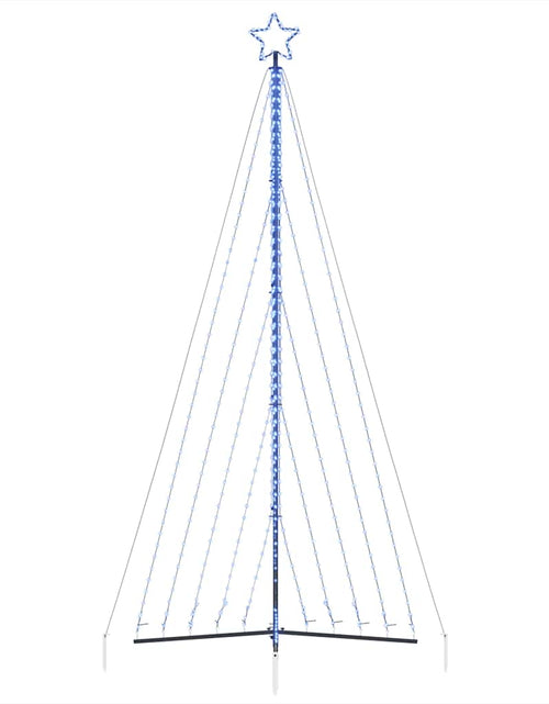 Загрузите изображение в средство просмотра галереи, Instalație brad de Crăciun 570 LED-uri, albastru, 399 cm
