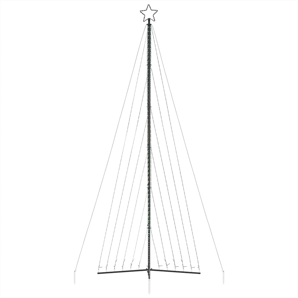 Instalație brad de Crăciun 789 LED-uri, alb cald, 476 cm