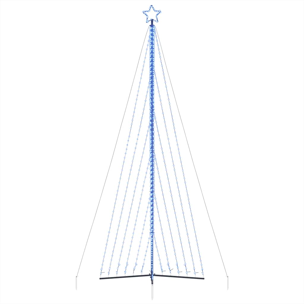 Instalație brad de Crăciun 789 LED-uri, albastru, 476 cm