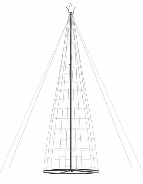 Загрузите изображение в средство просмотра галереи, Con de lumină brad de Crăciun, 1534 LED-uri, alb rece, 503 cm
