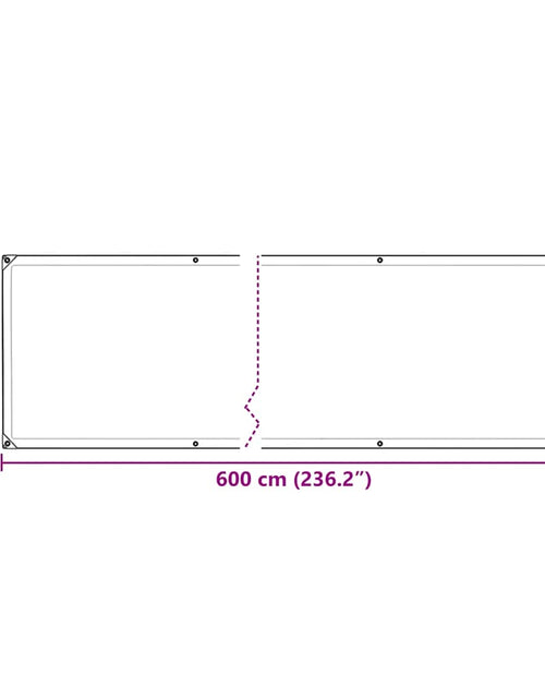 Încărcați imaginea în vizualizatorul Galerie, Capac pentru plante cu ochiuri 1x6 m polietilenă
