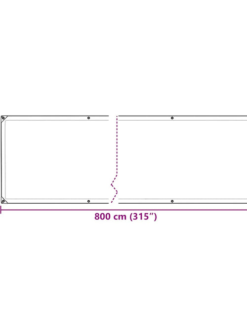 Încărcați imaginea în vizualizatorul Galerie, Capac pentru plante cu ochiuri 1x8 m polietilenă
