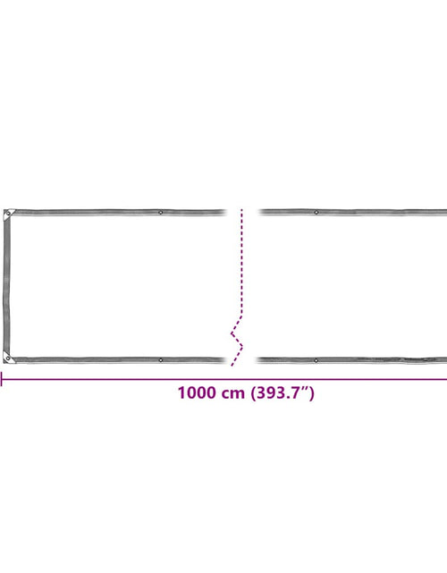 Загрузите изображение в средство просмотра галереи, Capac pentru plante cu ochiuri 1x10 m polietilenă
