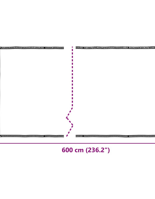 Загрузите изображение в средство просмотра галереи, Capac pentru plante cu ochiuri 2x6 m polietilenă
