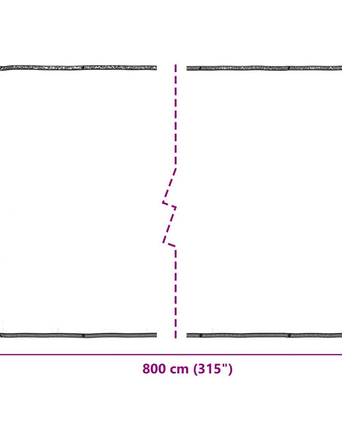 Încărcați imaginea în vizualizatorul Galerie, Capac pentru plante cu ochiuri 3x8 m polietilenă
