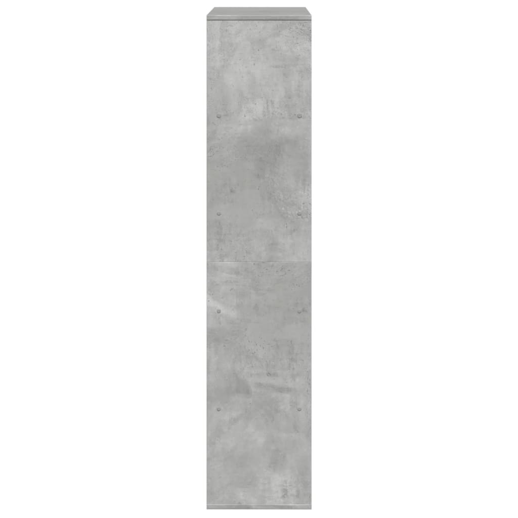 Separator de cameră, gri beton, 100x33x156,5 cm, lemn prelucrat