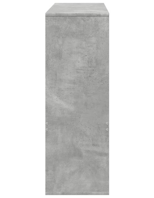 Încărcați imaginea în vizualizatorul Galerie, Separator de cameră, gri beton, 100x33x94,5 cm, lemn prelucrat
