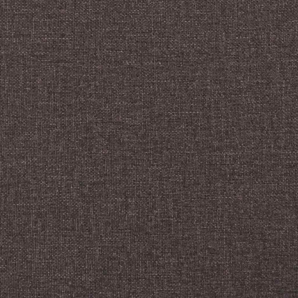 Scaun balansoar, maro închis, 74x90x102 cm, material textil