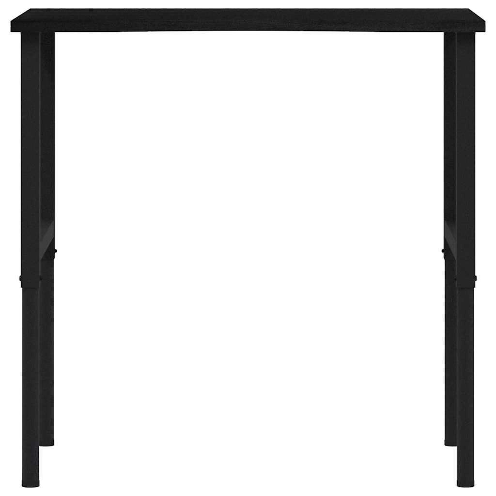 Banc lucru maro 100x60x(71,5-98) cm lemn masiv stejar