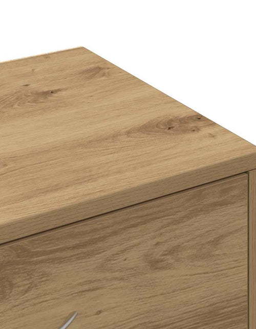 Загрузите изображение в средство просмотра галереи, Servantă cu 6 sertare, Stejar artizanal, 50 x 34 x 96 cm, PAL
