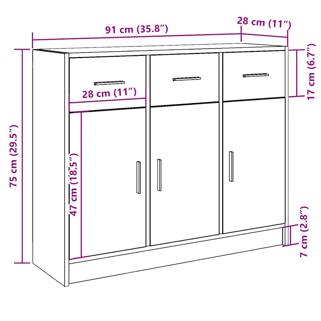 Dulap, lemn vechi, 91x28x75 cm, lemn prelucrat