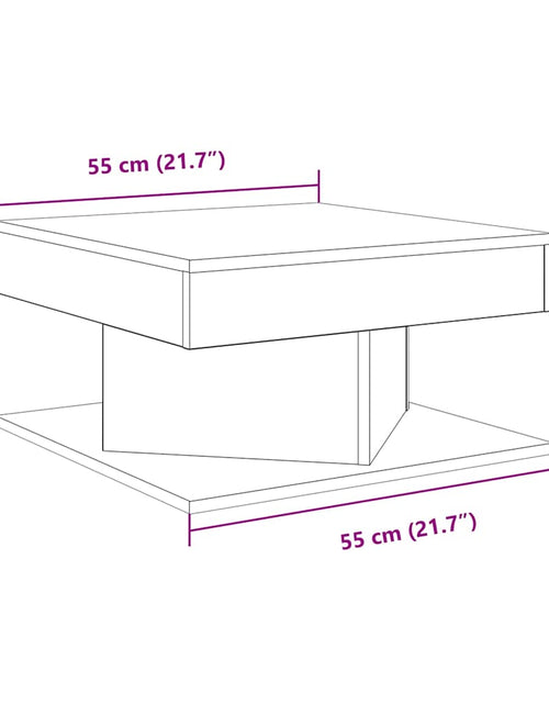 Загрузите изображение в средство просмотра галереи, Măsuță de cafea, lemn vechi, 55x55x30 cm, lemn prelucrat
