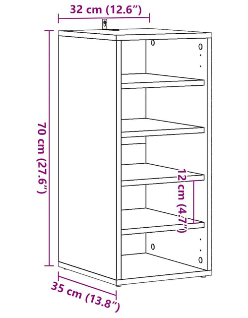 Загрузите изображение в средство просмотра галереи, Pantofar, stejar artizanal, 32x35x70 cm lemn prelucrat
