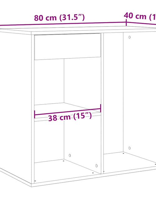 Încărcați imaginea în vizualizatorul Galerie, Dulap cosmetic din lemn vechi 80x40x75 cm lemn prelucrat
