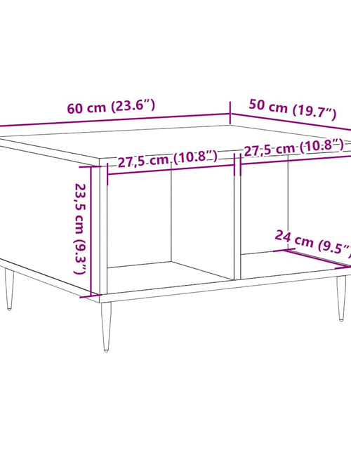 Загрузите изображение в средство просмотра галереи, Măsuță de cafea, lemn vechi, 60x50x36,5 cm, lemn prelucrat
