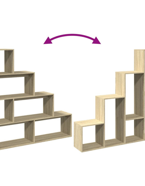 Încărcați imaginea în vizualizatorul Galerie, Bibliotecă/separator cameră stejar sonoma 143,5x29x143,5cm lemn
