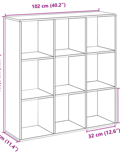 Загрузите изображение в средство просмотра галереи, Bibliotecă/separator cameră lemn vechi 102x29x103,5 cm lemn
