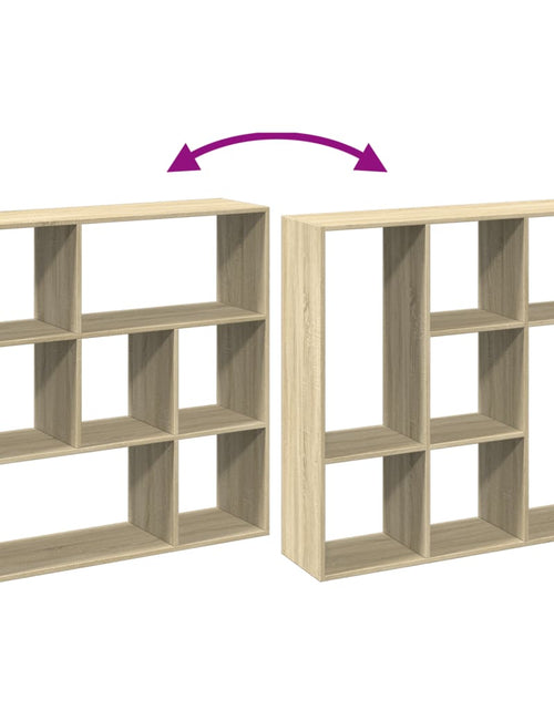 Загрузите изображение в средство просмотра галереи, Bibliotecă/separator cameră stejar sonoma 102x29x103,5 cm lemn
