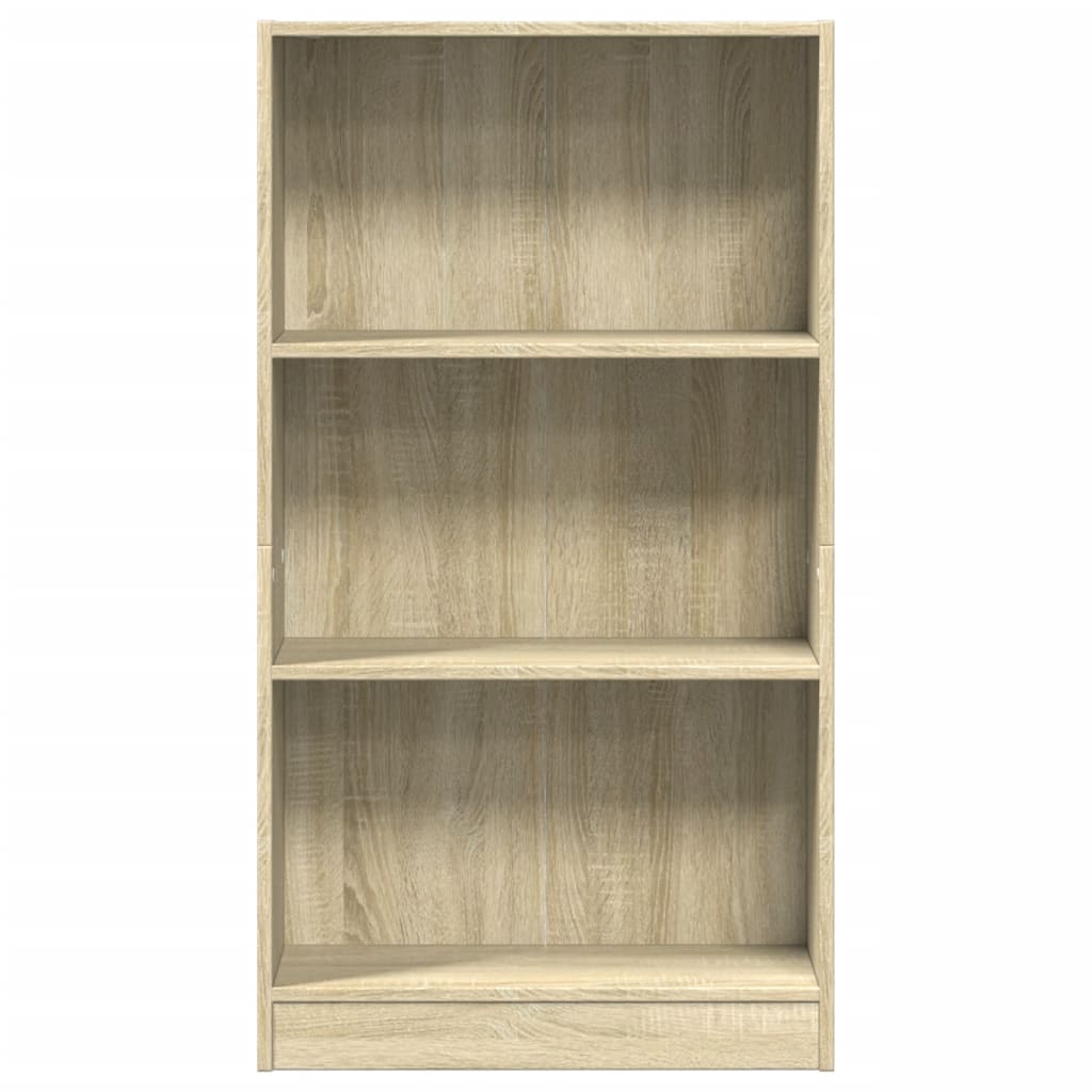 Bibliotecă, stejar sonoma, 60x24x109 cm, lemn prelucrat