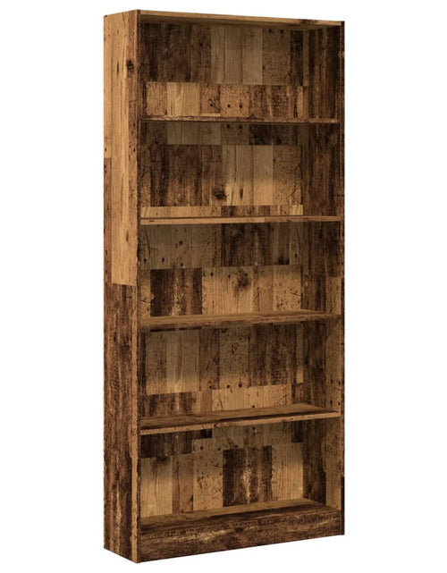 Загрузите изображение в средство просмотра галереи, Bibliotecă, lemn vechi, 80x24x176 cm, lemn prelucrat
