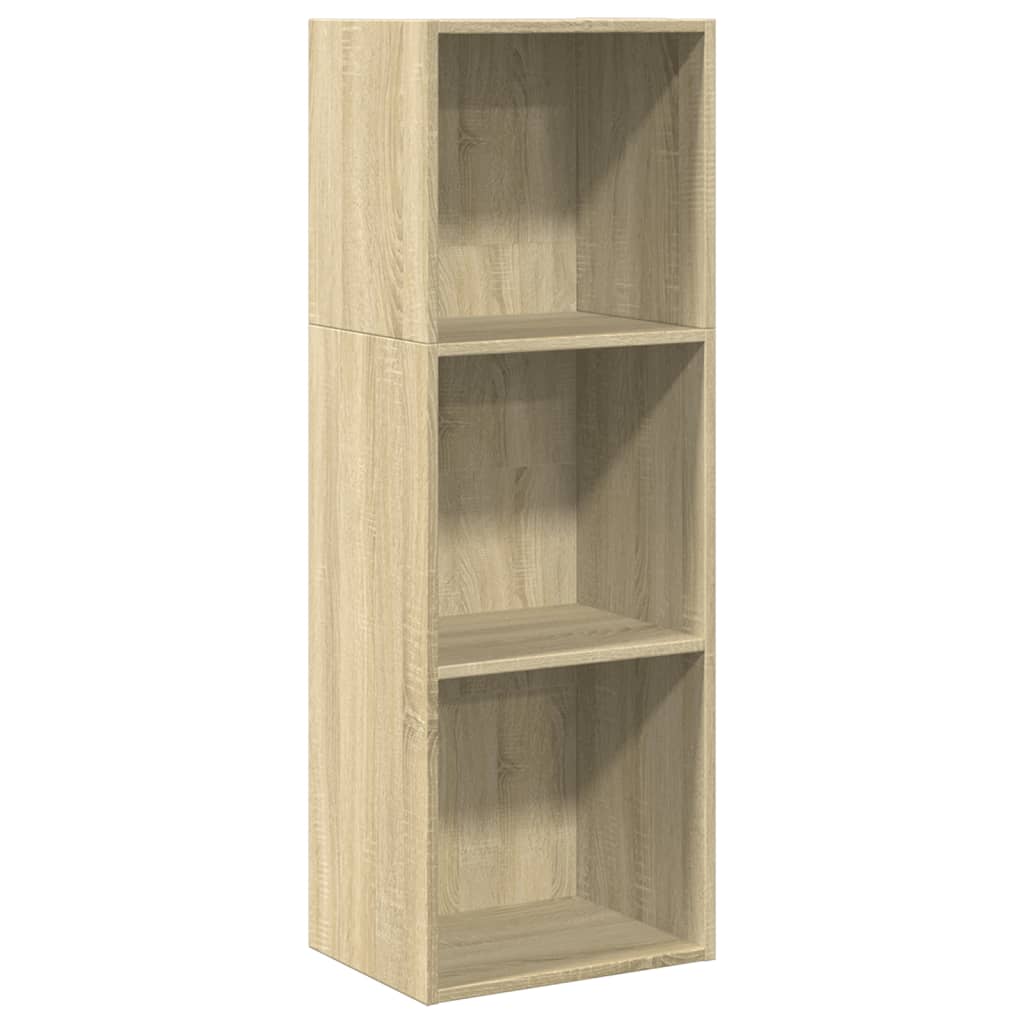 Bibliotecă, stejar sonoma, 40x30x114 cm, lemn prelucrat