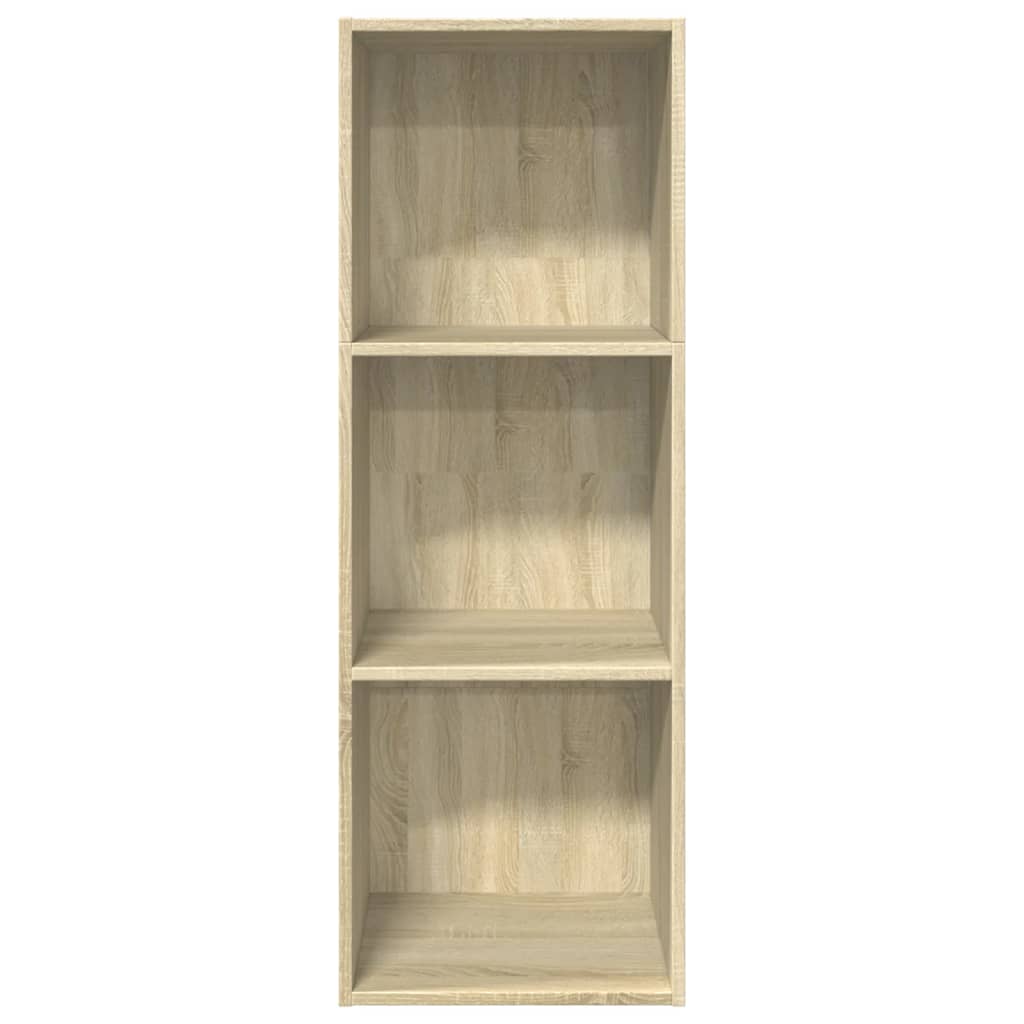 Bibliotecă, stejar sonoma, 40x30x114 cm, lemn prelucrat