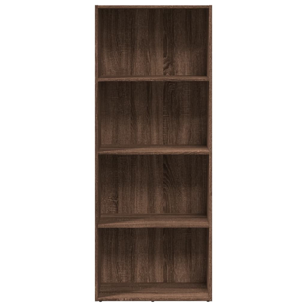 Bibliotecă, stejar maro, 60x30x152 cm, lemn prelucrat