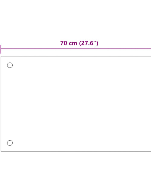 Загрузите изображение в средство просмотра галереи, Panou antistropi bucătărie 2 buc. transparent 70x60 cm sticlă
