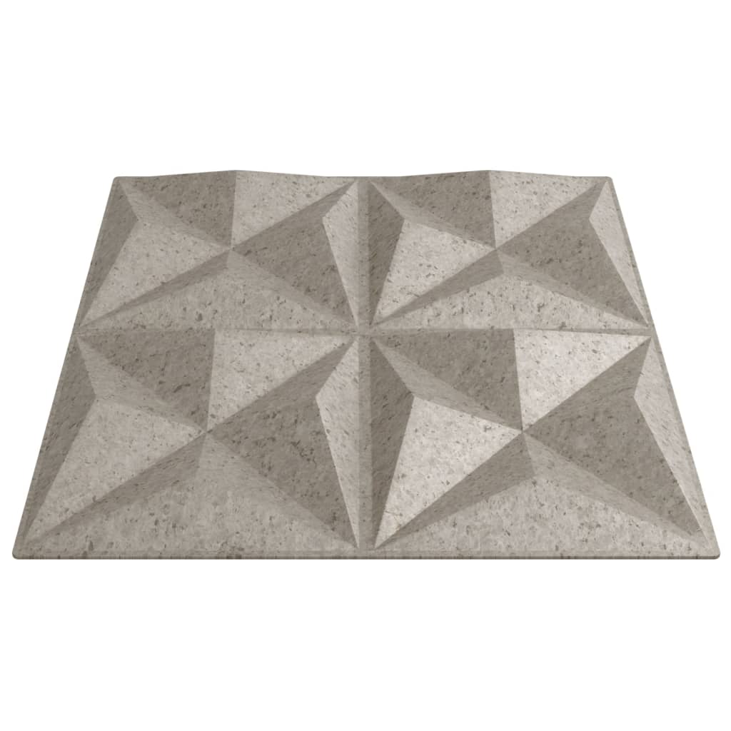 Panouri de perete 48 buc. Beton 50x50 cm XPS 12 m² origami