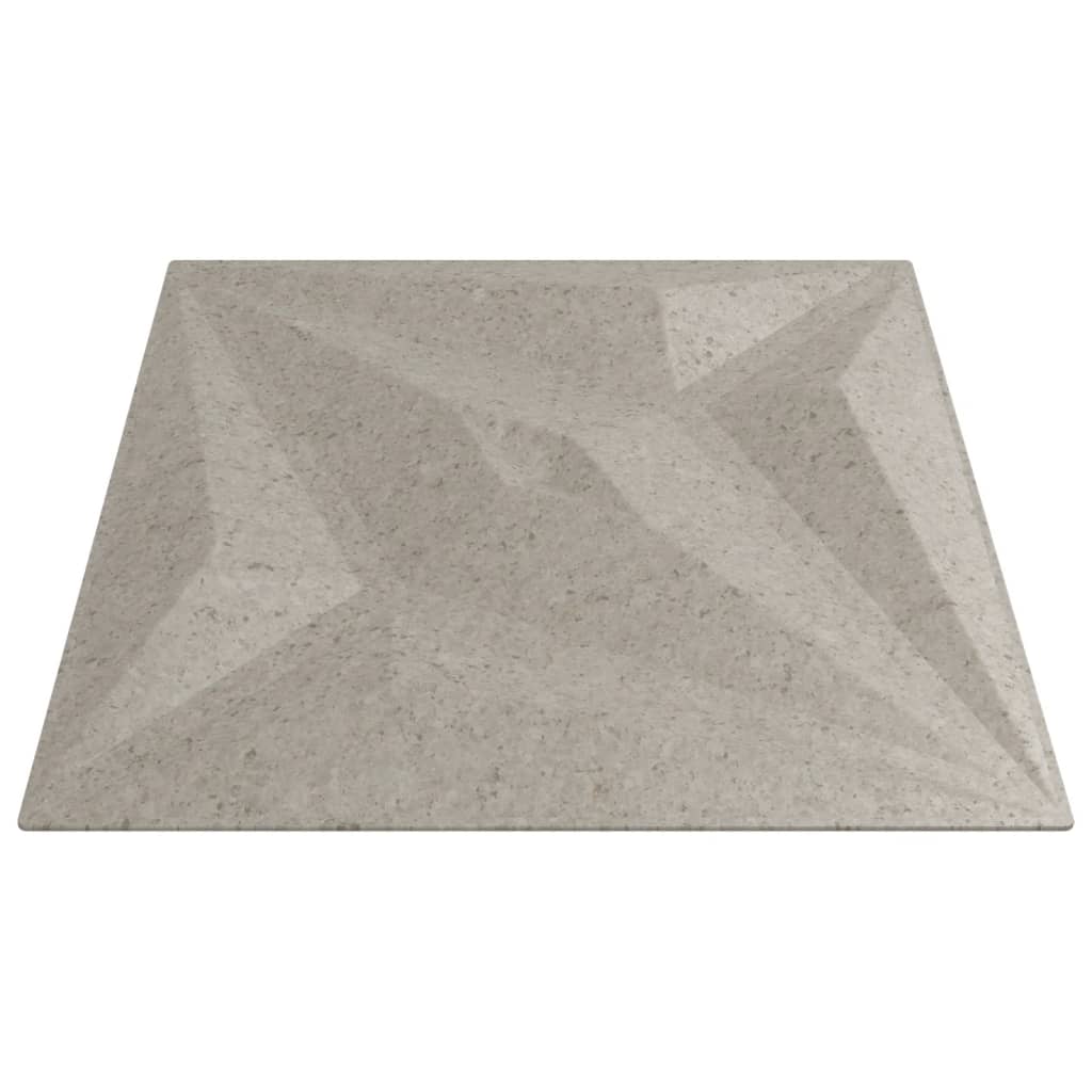 Panouri de perete 24 buc. Beton 50x50 cm XPS 6 m² stea