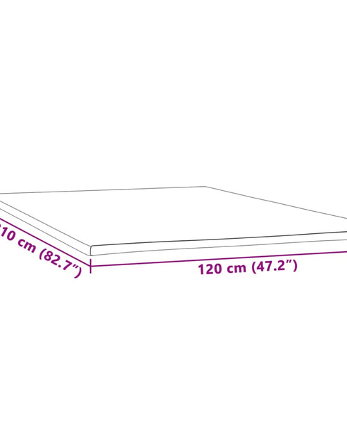 Încărcați imaginea în vizualizatorul Galerie, Protecție de saltea, 120x210x5 cm
