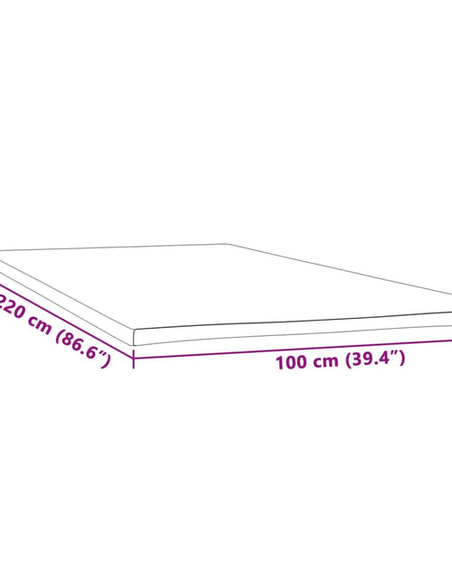 Încărcați imaginea în vizualizatorul Galerie, Protecție de saltea, 100x220x5 cm
