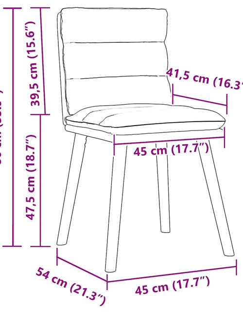 Загрузите изображение в средство просмотра галереи, Scaune de sufragerie, 6 buc., gri deschis, material textil
